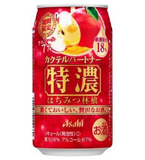 アサヒカクテルパートナー 期間限定はちみつ林檎