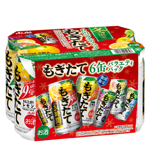 アサヒもぎたて6缶バラエティパック