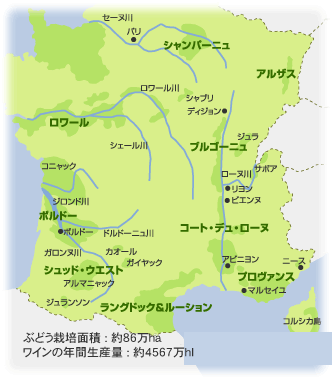 フランスワイン1 まるわかりワイン講座 アサヒワインコム アサヒビール