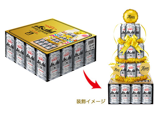 誕生日には おめでとう の気持ちを贈ろう ギフト商品 アサヒビール